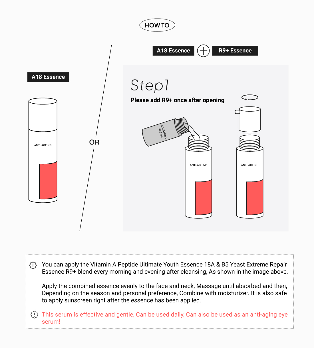 How to Use A18 Serum for Skin Aging